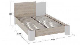 Кровать без ПМ «Сэнди» Тип 1 (без подъемного механизма) в Лесосибирске - lesosibirsk.katalogmebeli.com | фото 4