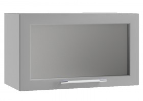 Гарда ПГС 600 шкаф верхний горизонтальный со стеклом Джинс в Лесосибирске - lesosibirsk.katalogmebeli.com | фото
