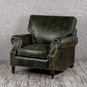 Кресло кожаное Лофт Аристократ (ширина 1070 мм) в Лесосибирске - lesosibirsk.katalogmebeli.com | фото
