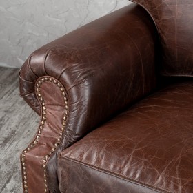 Кресло кожаное Лофт Аристократ (ширина 1100 мм) в Лесосибирске - lesosibirsk.katalogmebeli.com | фото 5