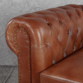 Кресло кожаное Лофт Честер (кожа) в Лесосибирске - lesosibirsk.katalogmebeli.com | фото 3