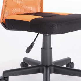 Кресло компактное BRABIX Smart MG-313 (черный, оранжевый) в Лесосибирске - lesosibirsk.katalogmebeli.com | фото 5