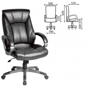 Кресло офисное BRABIX Maestro EX-506 (черный) в Лесосибирске - lesosibirsk.katalogmebeli.com | фото