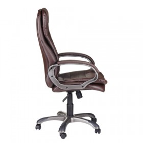 Кресло офисное BRABIX Omega EX-589 (коричневое) в Лесосибирске - lesosibirsk.katalogmebeli.com | фото 2