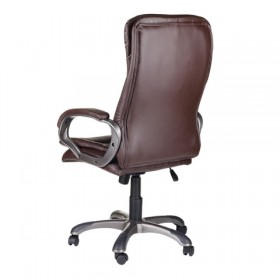 Кресло офисное BRABIX Omega EX-589 (коричневое) в Лесосибирске - lesosibirsk.katalogmebeli.com | фото 3