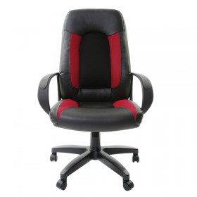 Кресло офисное BRABIX Strike EX-525 (черно-красный) в Лесосибирске - lesosibirsk.katalogmebeli.com | фото 2