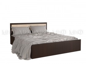 Кровать 1,4 Фиеста (Венге/Дуб беленый) в Лесосибирске - lesosibirsk.katalogmebeli.com | фото