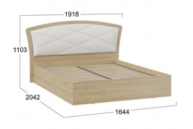 Кровать без ПМ «Сэнди» Тип 1 (без подъемного механизма) в Лесосибирске - lesosibirsk.katalogmebeli.com | фото 3