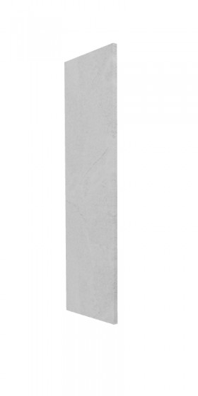 Панель торцевая (для шкафа верхнего высокого) ВП Лофт (Штукатурка белая) в Лесосибирске - lesosibirsk.katalogmebeli.com | фото