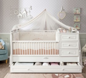 ROMANTIC BABY Детская кровать-трансформер 20.21.1015.00 в Лесосибирске - lesosibirsk.katalogmebeli.com | фото 3