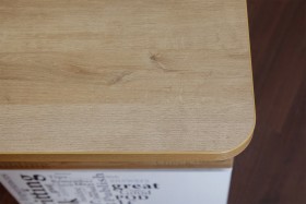 Стол с ящиками «Оксфорд» (Ривьера/Белый с рисунком) в Лесосибирске - lesosibirsk.katalogmebeli.com | фото 12