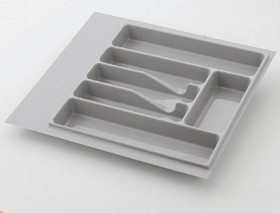 Вкладыш для кухонных принадлежностей, серый, Volpato 300 мм в Лесосибирске - lesosibirsk.katalogmebeli.com | фото